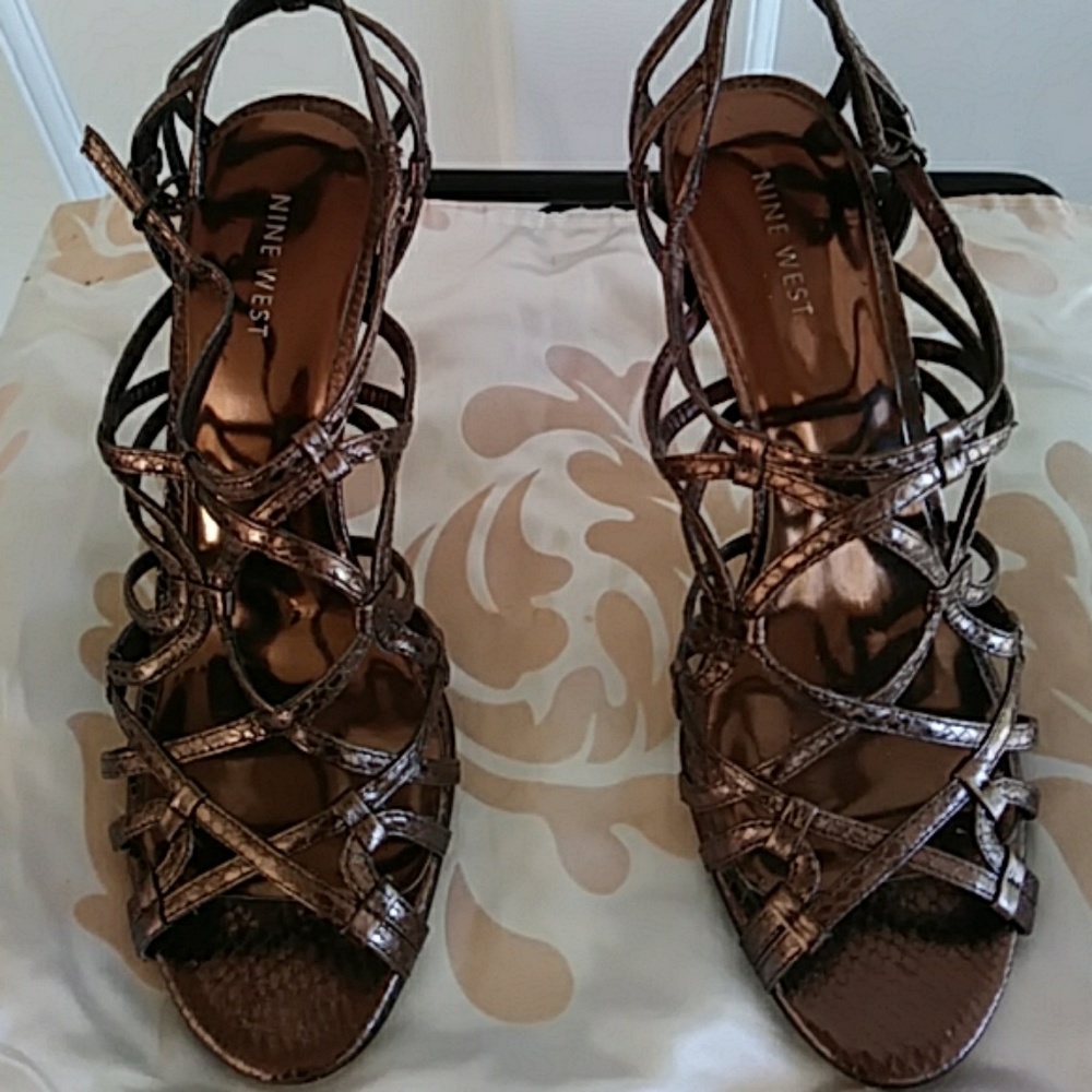 Nine West heels.  Size 8.